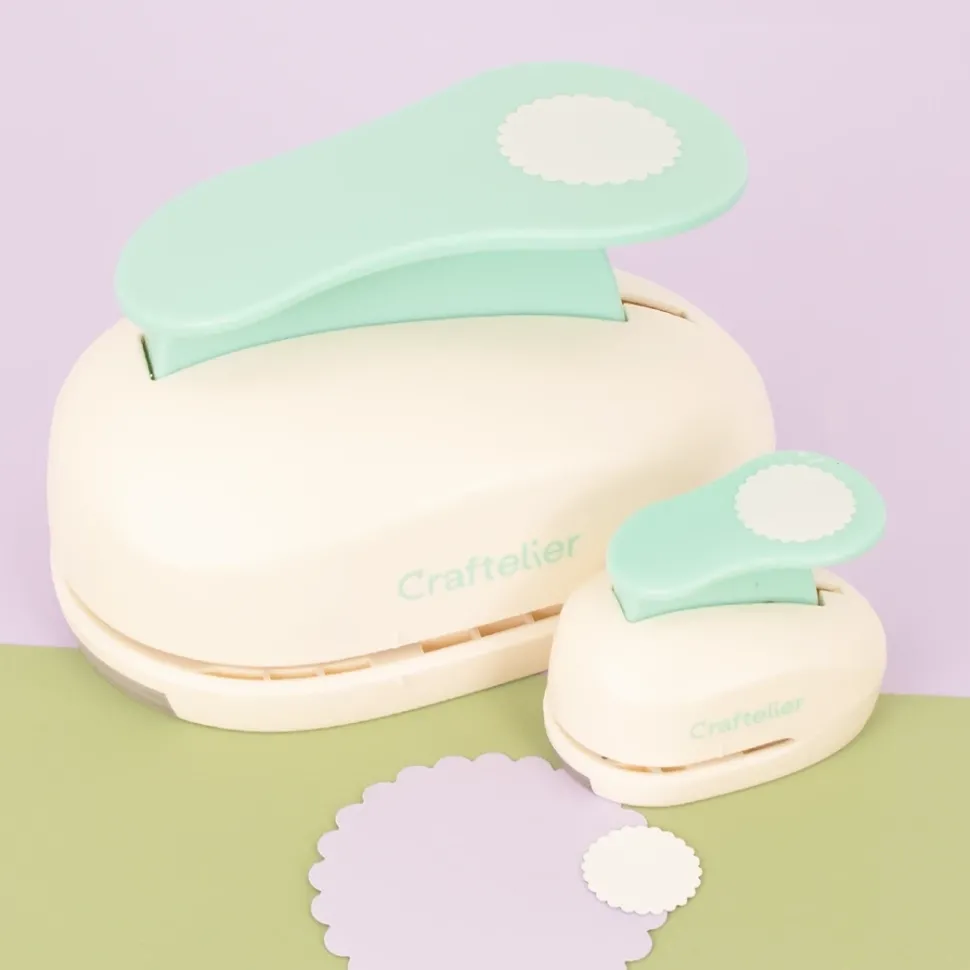 Perforadora Círculo Festoneado 1.5" (3,81 cm) Craftelier