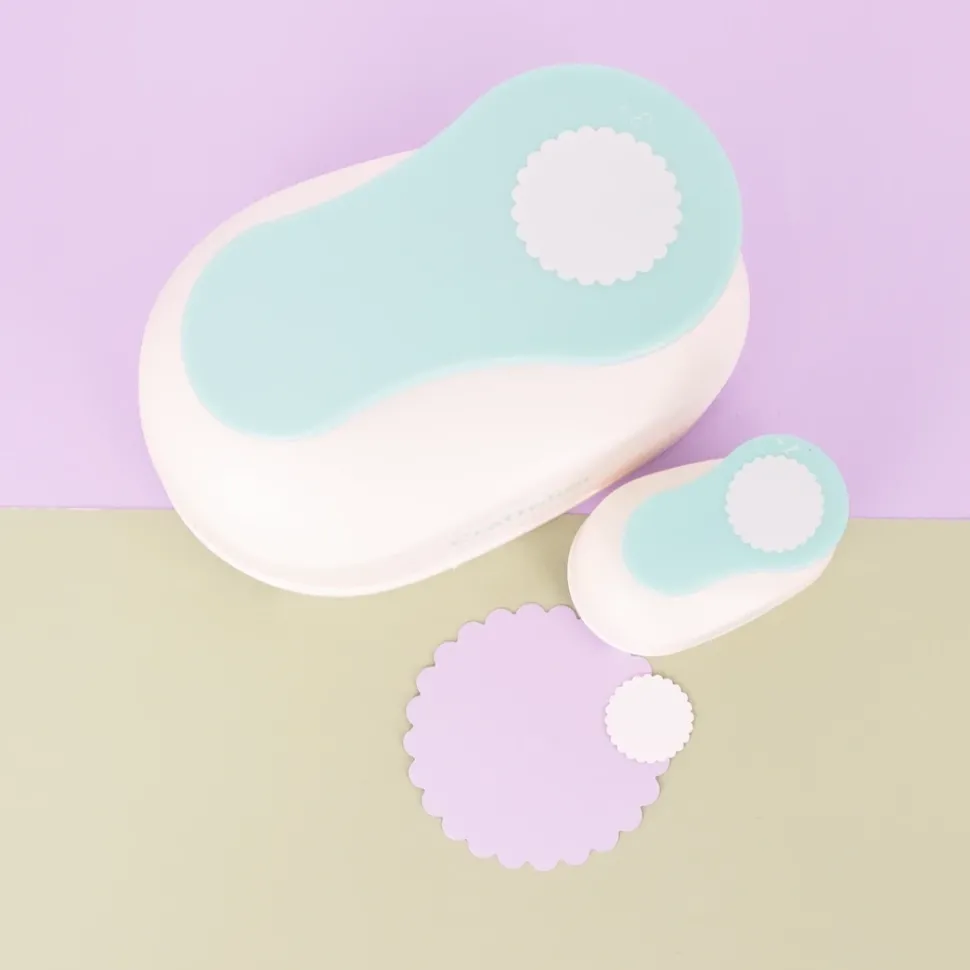 Perforadora Círculo Festoneado 2" (5 cm) Craftelier