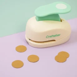 Perforadora círculo festoneado 5/8" (1,58 cm) Craftelier