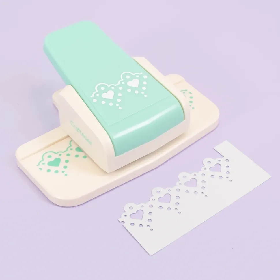 Perforadora de bordes Corazón y Puntos Craftelier