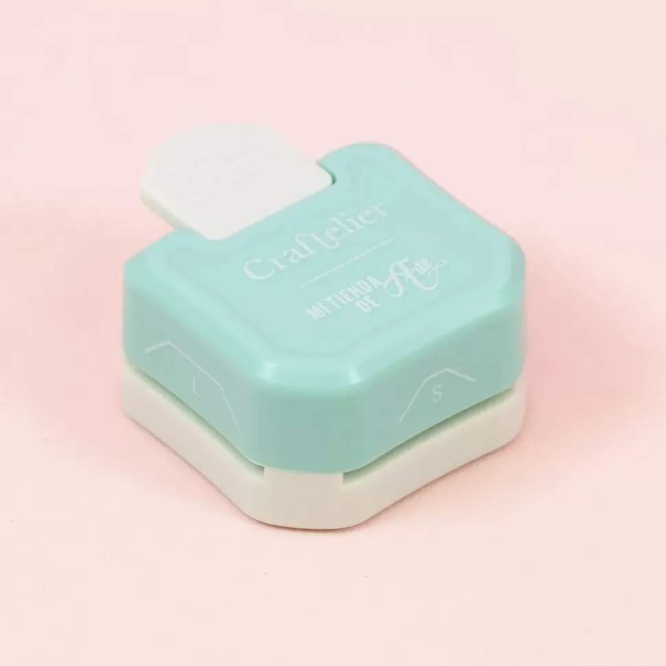 Perforadora de Esquinas 3 en 1 Tag Craftelier