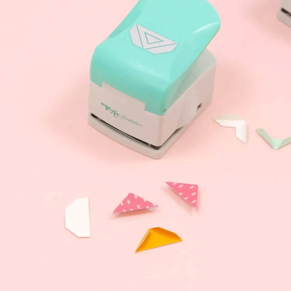 Perforadora de Esquineras Triángulo Repujado Craftelier