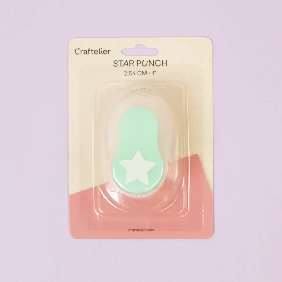 Perforadora estrella 1" (2,54 cm) Craftelier