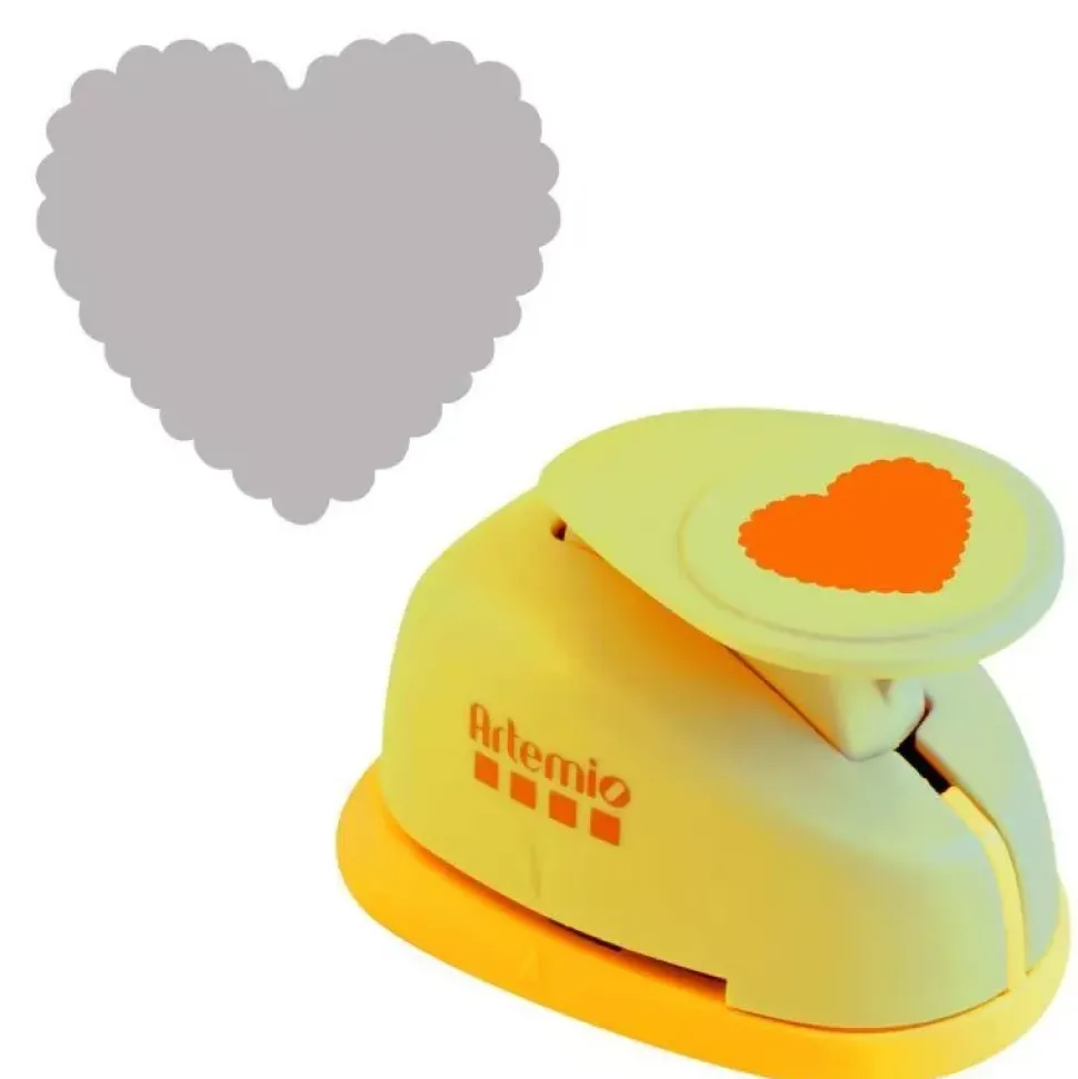 Perforadora L Corazón festoneado VIHCP903