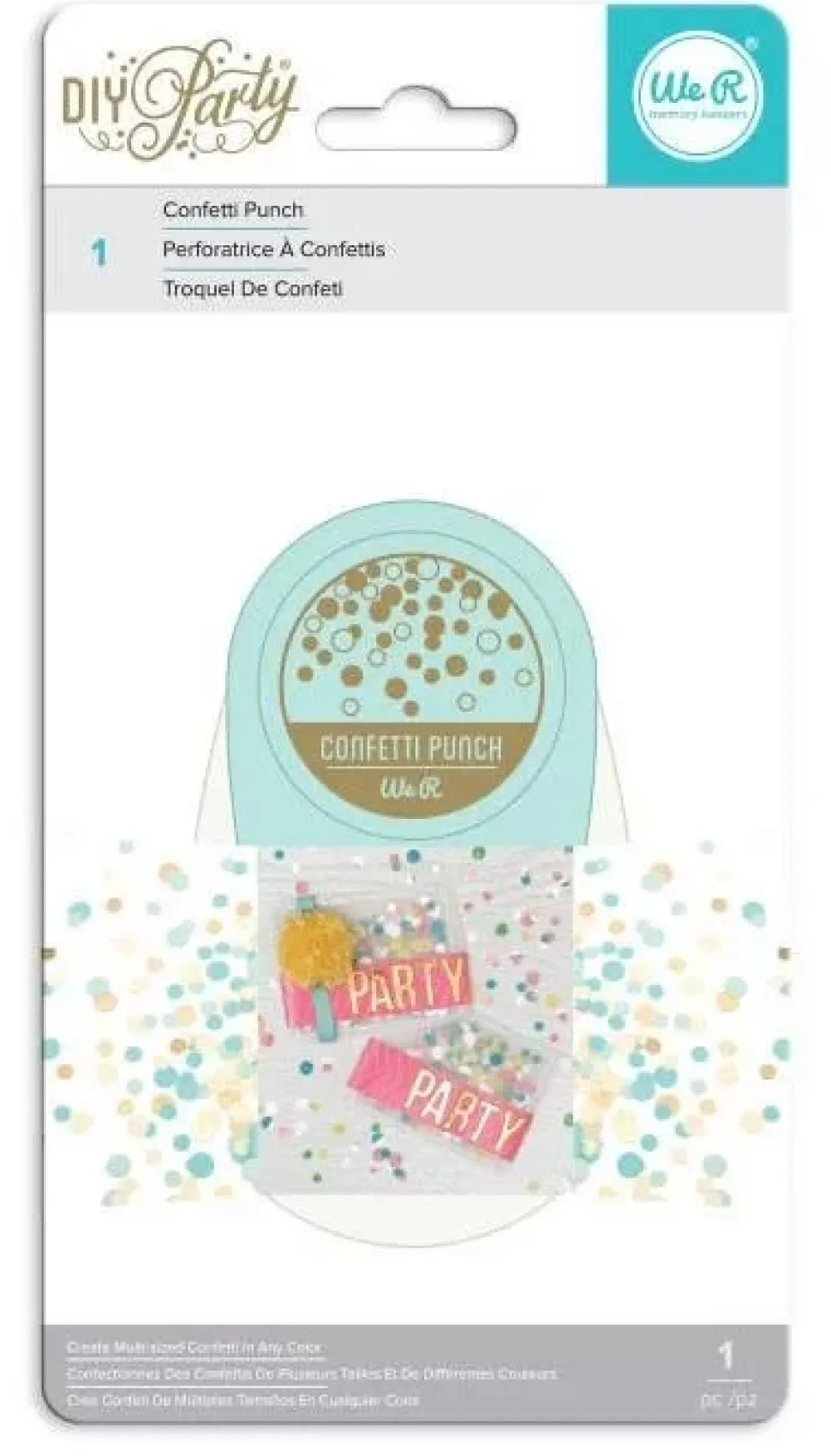 Perforadora para confetti DIY Party