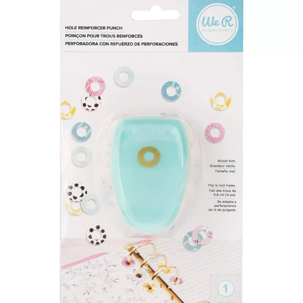 Perforadora Reinforcer Hole Punch We R Memory Keepers