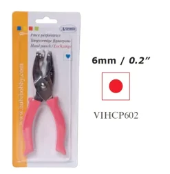 Perforadora Tenaza Círculo Grande 1/4”