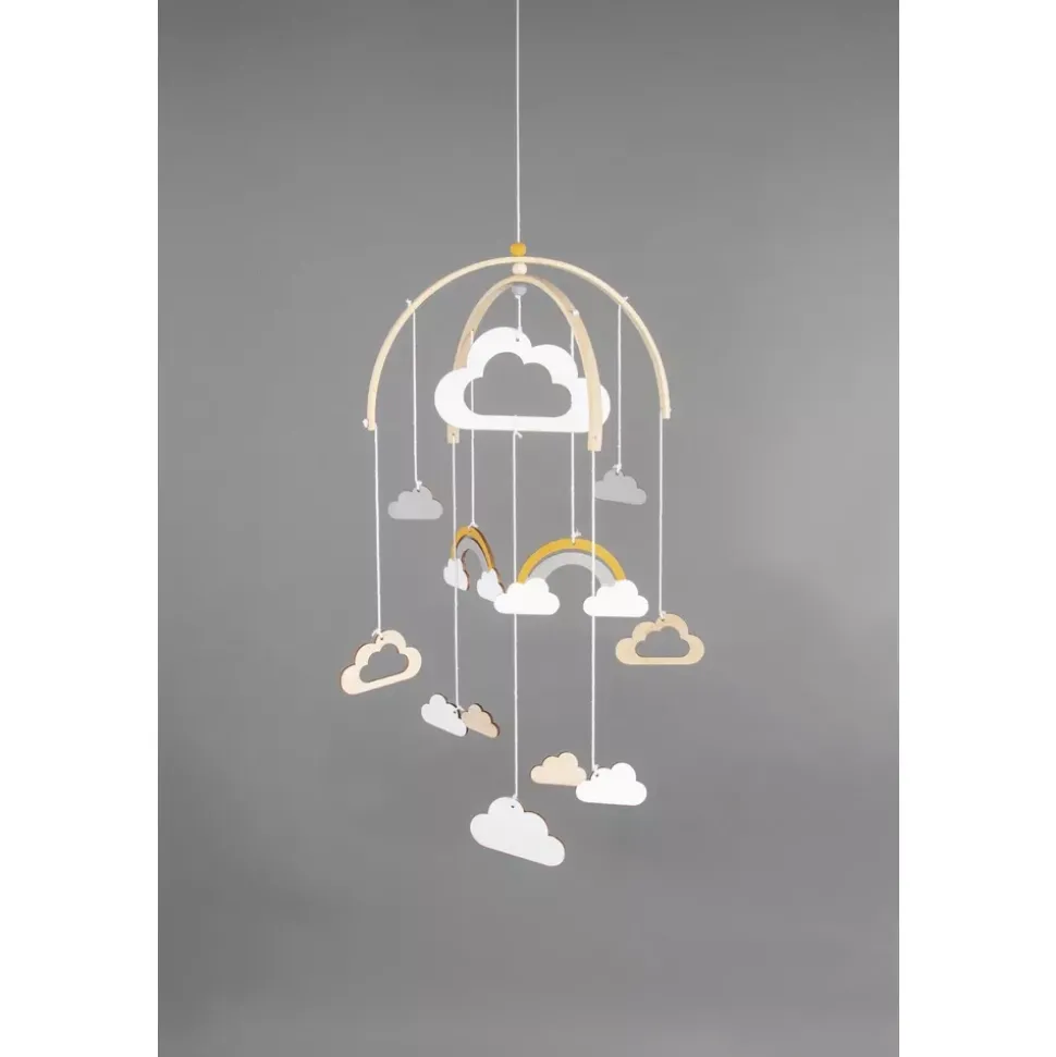 Piezas de madera para móvil Bebé Rayher