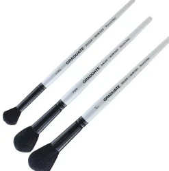 Pincel Cabra Negra Mango Corto Graduate Daler-Rowney