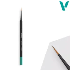 Pincel de precisión sintético triangular precision Vallejo