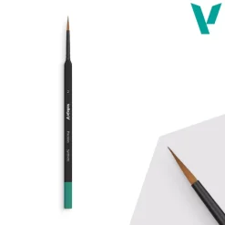 Pincel de precisión sintético triangular precision Vallejo
