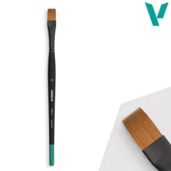 Pincel plano sintético Effects Vallejo