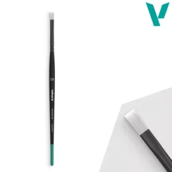 Pincel plano sintético Vallejo