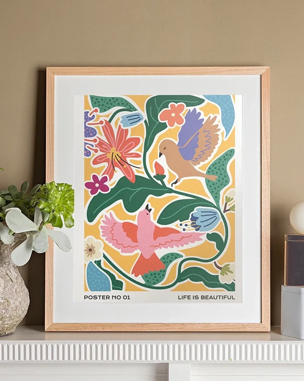 Pinta por números Life is beautiful Journey of something