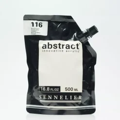 Pintura Acrílica Abstract Blanco de Titanio nº116 Sennelier 500ml