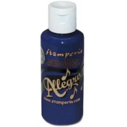 Pintura Acrílica Allegro Azul Prusia Stamperia 59ml