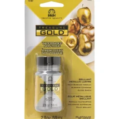 Pintura Acrílica Treasure Gold Platinum Folkart 59ml