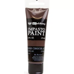 Pintura de Impasto Finnabair Dark Chocolate