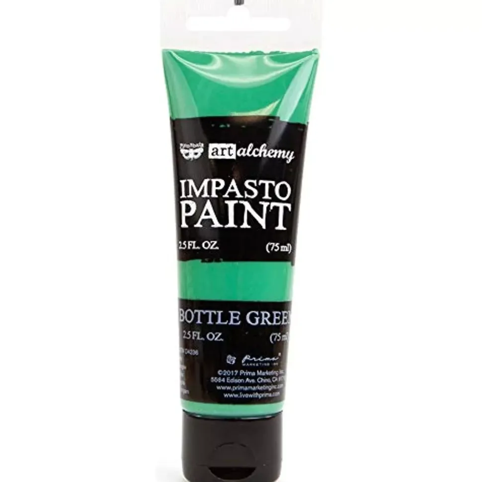 Pintura de Impasto Finnabair Bottle Green