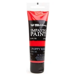 Pintura de Impasto Finnabair Poppy Red
