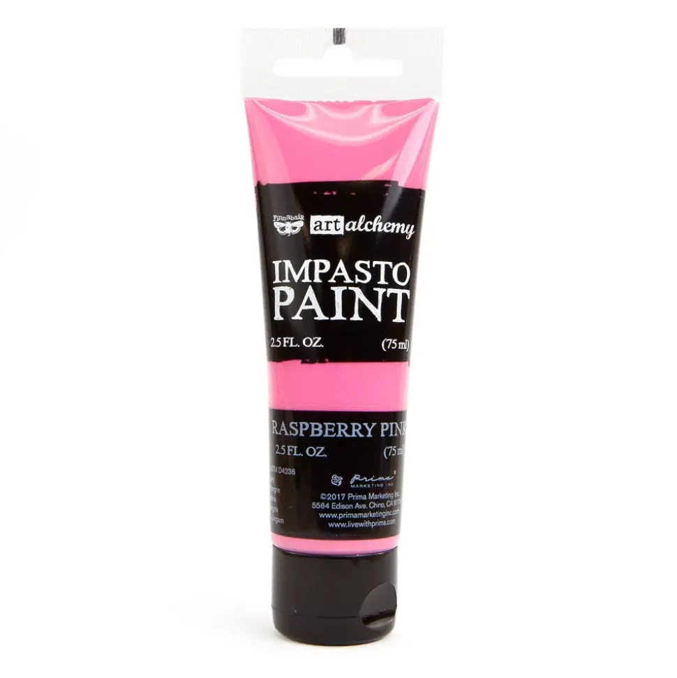 Pintura de Impasto Finnabair Raspberry Pink