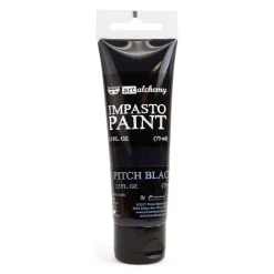 Pintura de Impasto Finnabair Pitch Black