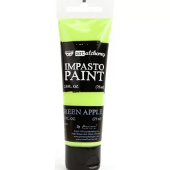 Pintura de Impasto Finnabair Green Apple