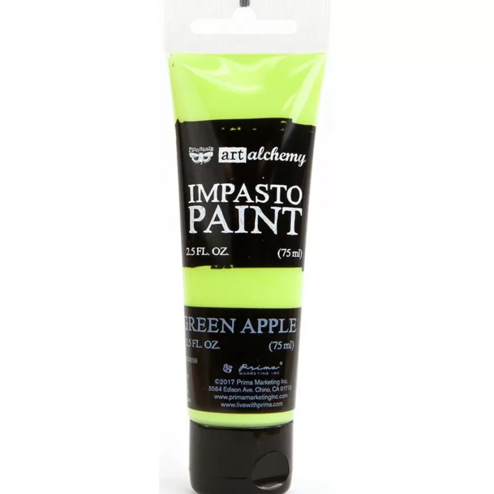 Pintura de Impasto Finnabair Green Apple