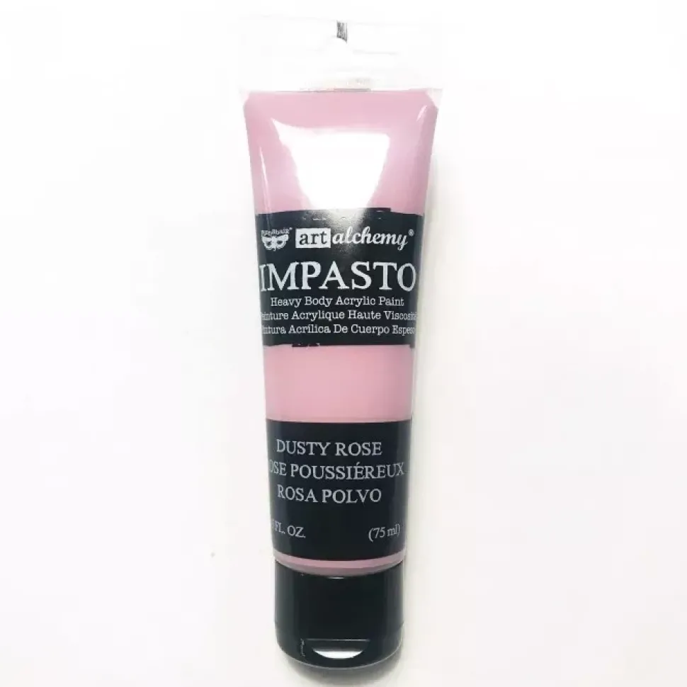 Pintura de Impasto Finnabair Dusty Rose