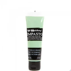 Pintura de Impasto Finnabair Victorian Green