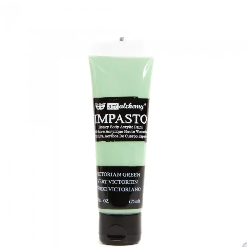 Pintura de Impasto Finnabair Victorian Green