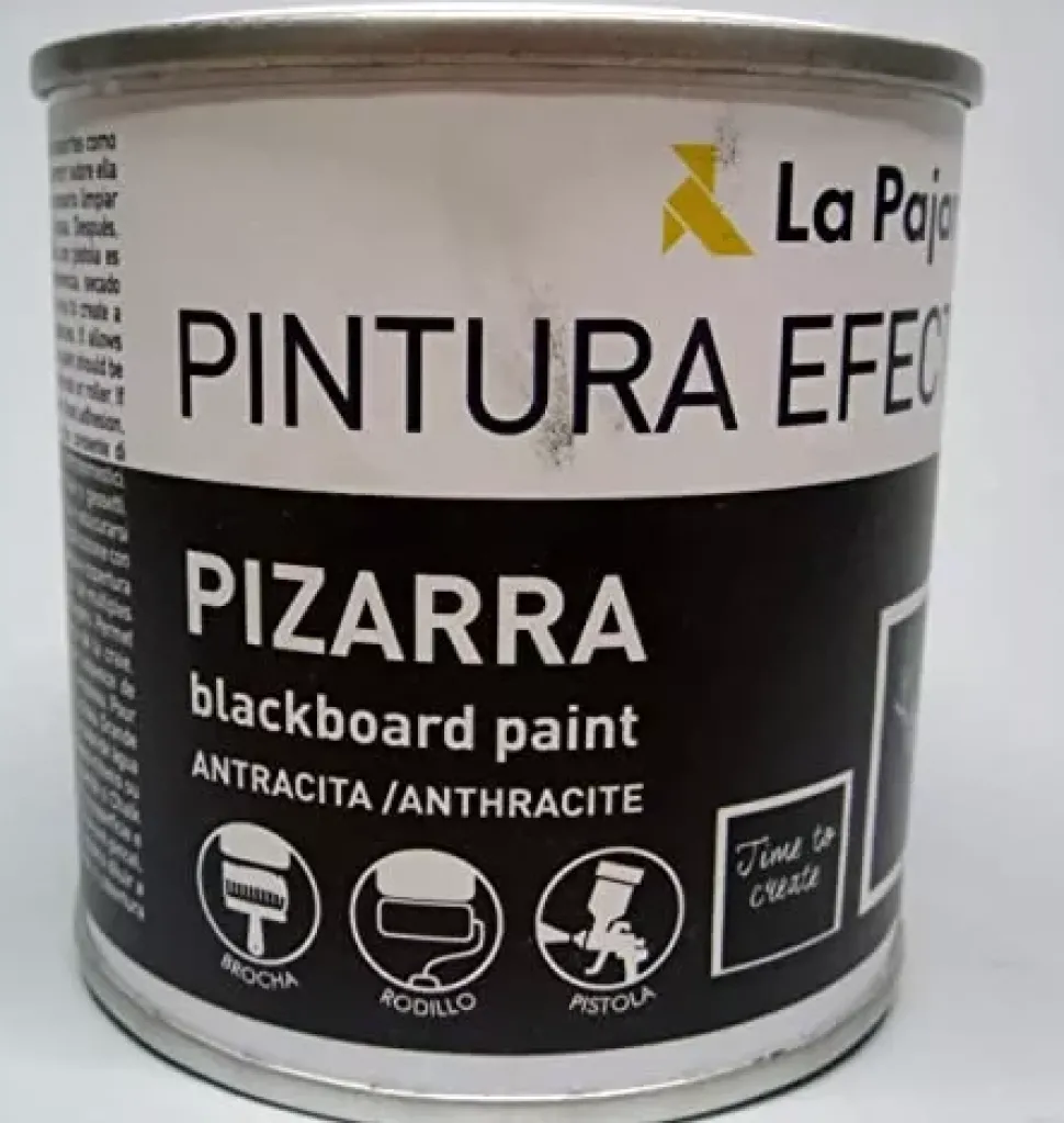 Pintura Efecto Pizarra Antracita La Pajarita 250ml