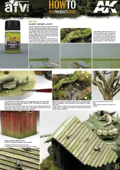 Pintura efecto suciedad viscosa clara AK Interactive 35ml