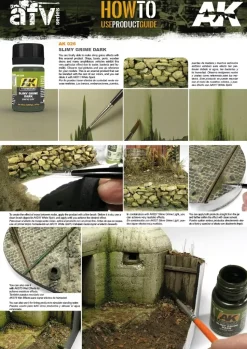 Pintura efecto suciedad viscosa oscura AK Interactive 35ml