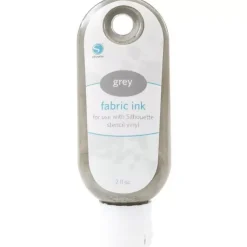 Pintura Fabric Ink Gris Silhouette