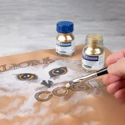 Pintura metálica Aqua Bronce Schmincke 20ml