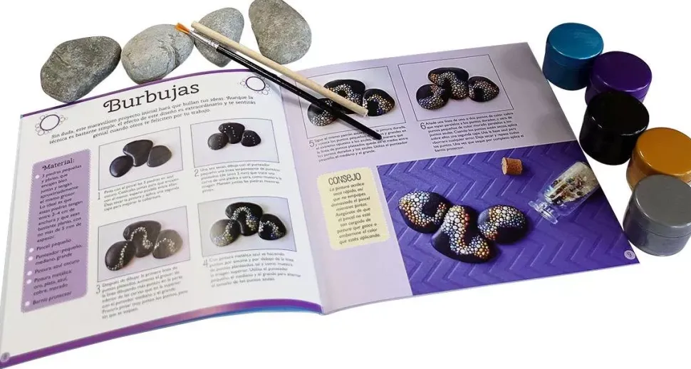 Pintura Metálica en Piedra