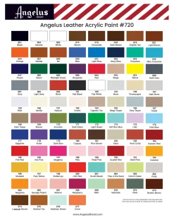 Pintura para cuero y polipiel Angelus 472ml