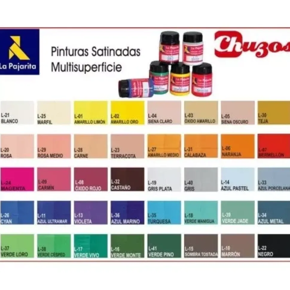 Pintura Satinada La Pajarita 375ml