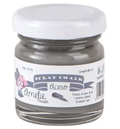 Pintura Scrap Chalk Amelie 23 Acero 30ml