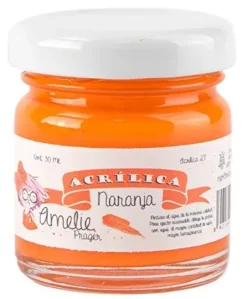 Pintura Scrap Chalk Amelie 50 Naranja 30ml
