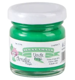 Pintura Scrap Chalk Amelie 35 Verde hoja 30ml