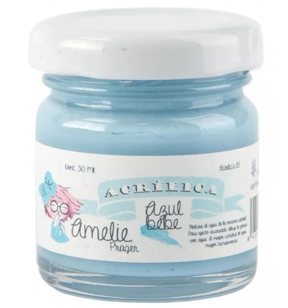 Pintura Scrap Chalk Amelie 56 Azul bebé 30ml
