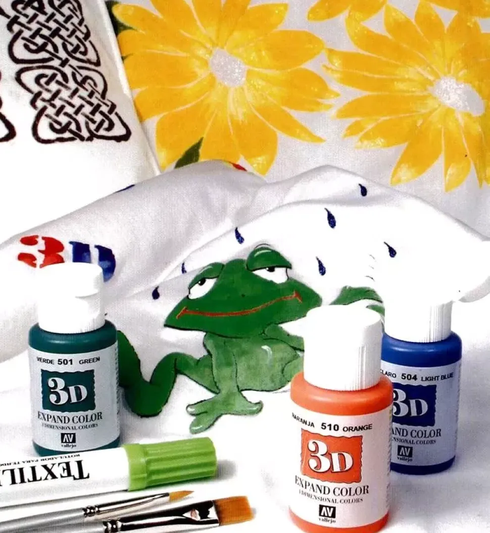 Pintura textil 3D Expand Color Vallejo