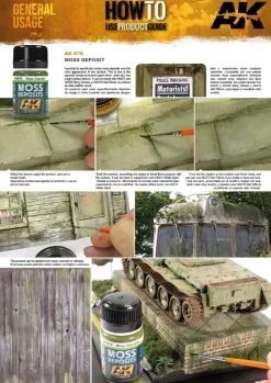 Pintura textura musgo acumulado AK Interactive 35ml