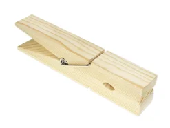 Pinza Extra Jumbo Madera Natural MultiCraft 21cm
