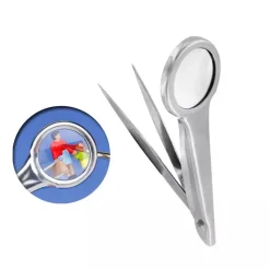 Pinzas con lupa para modelismo Vallejo