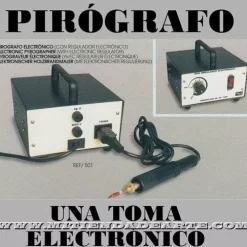 Pirógrafo electrónico de 1 toma