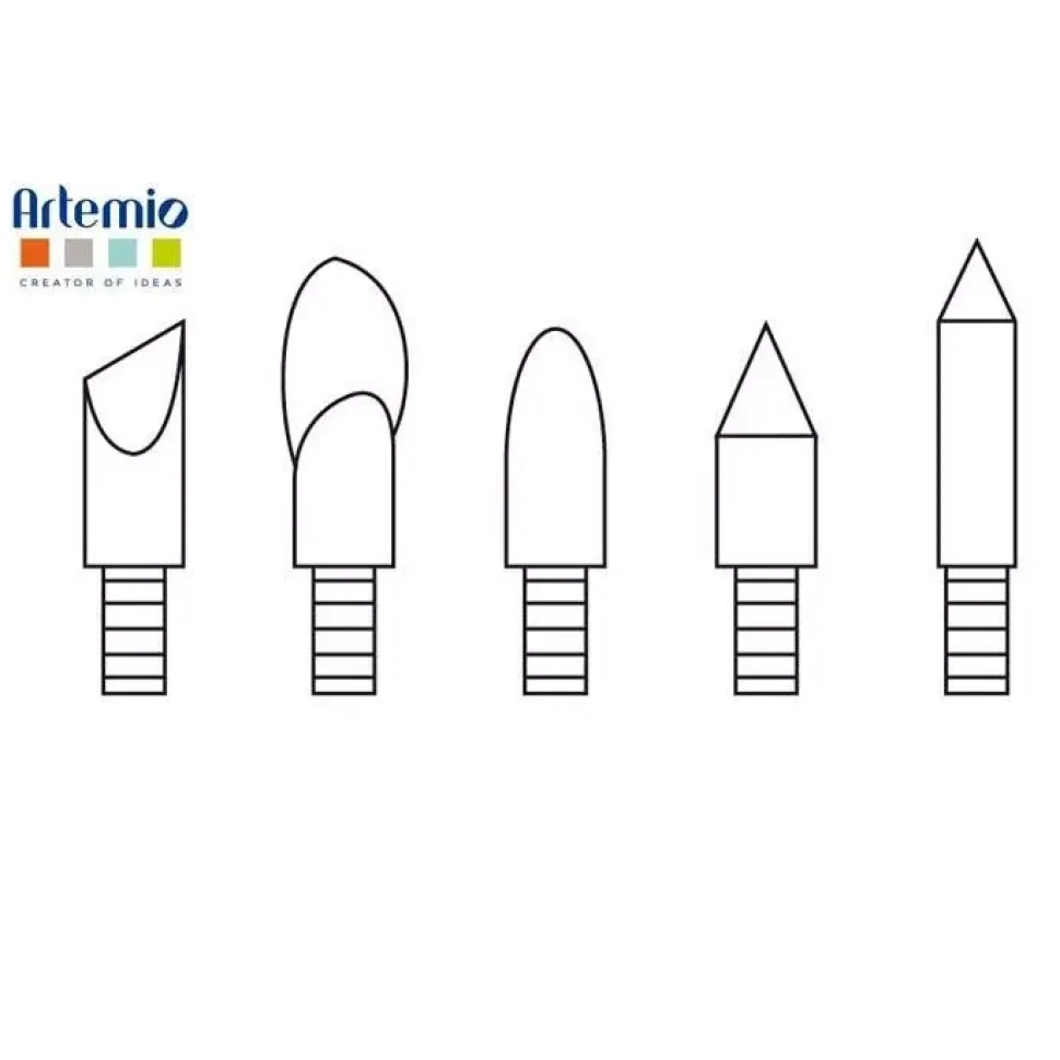 Pirograbador con 5 puntas