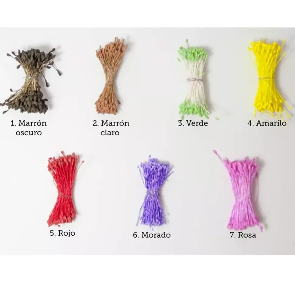 Pistilos con doble cabeza